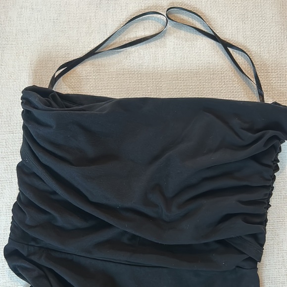 Ann Taylor Petite Small Strapless Black Dress - like new! - Picture 6 of 8